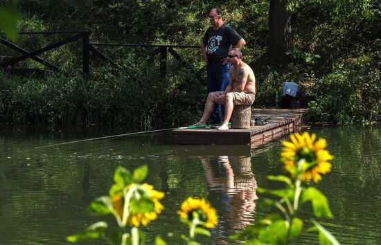 Summertime fun in Moscow