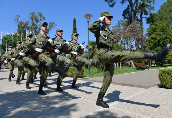 Abkhaz students of Russian military schools take oath