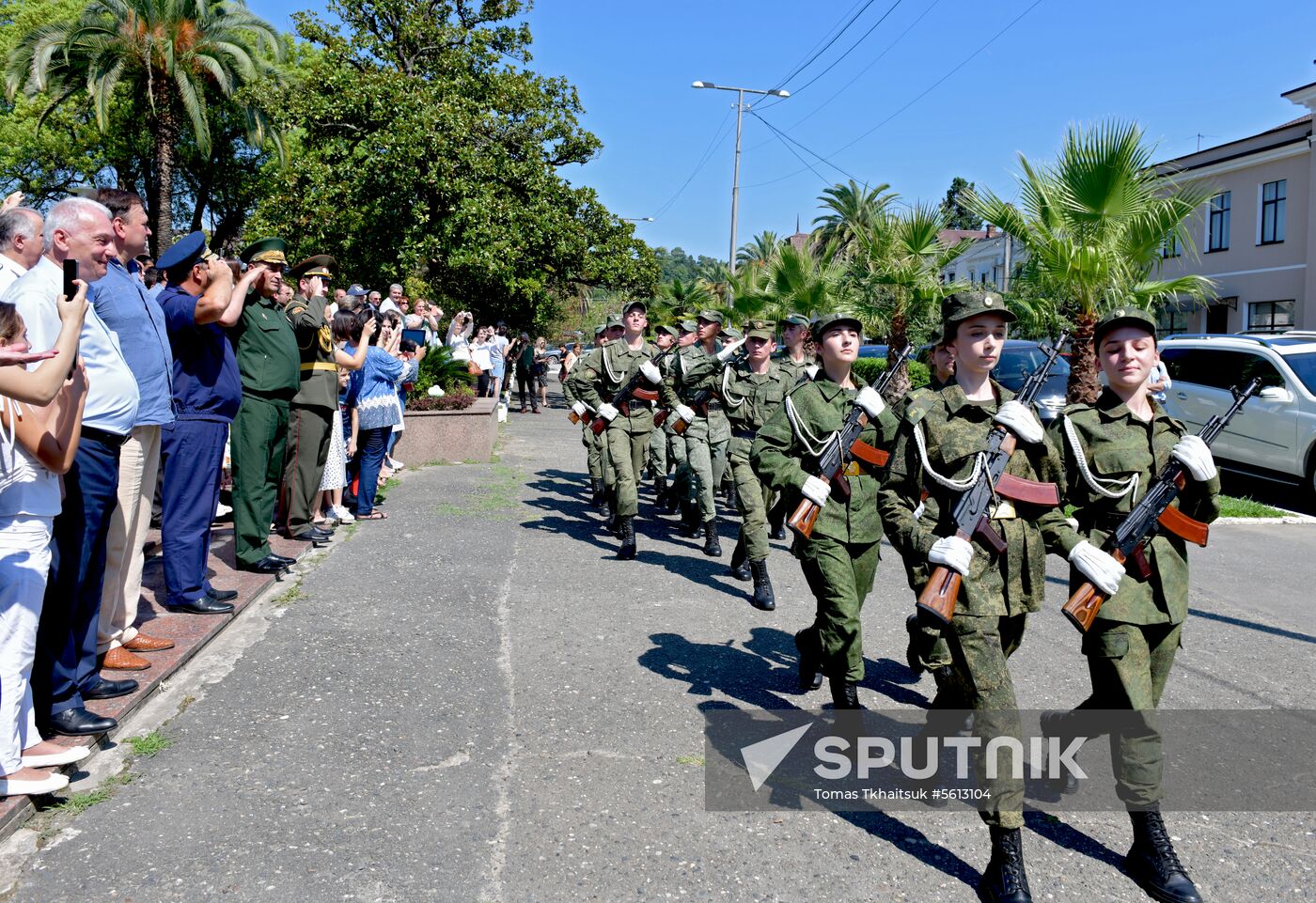 Abkhaz students of Russian military schools take oath