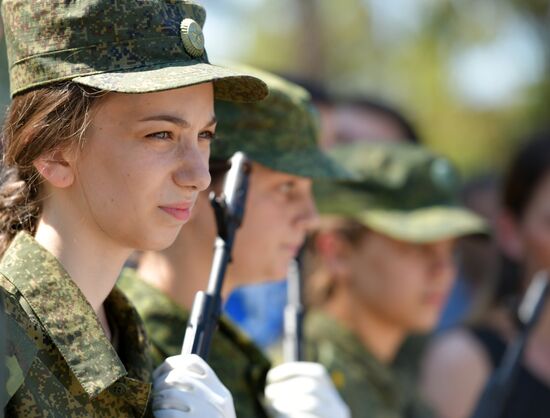 Abkhaz students of Russian military schools take oath