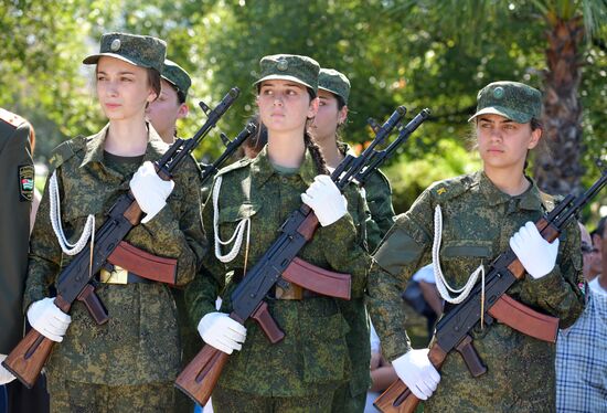 Abkhaz students of Russian military schools take oath