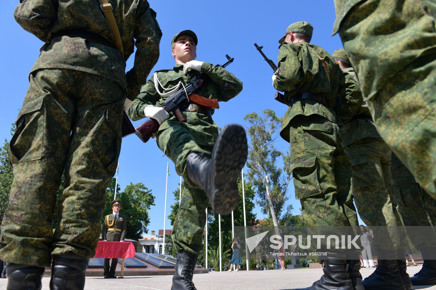 Abkhaz students of Russian military schools take oath