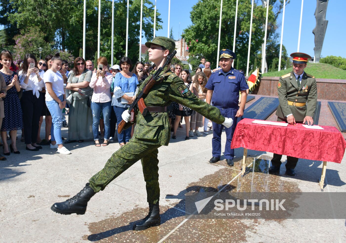 Abkhaz students of Russian military schools take oath