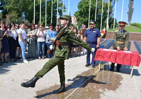 Abkhaz students of Russian military schools take oath