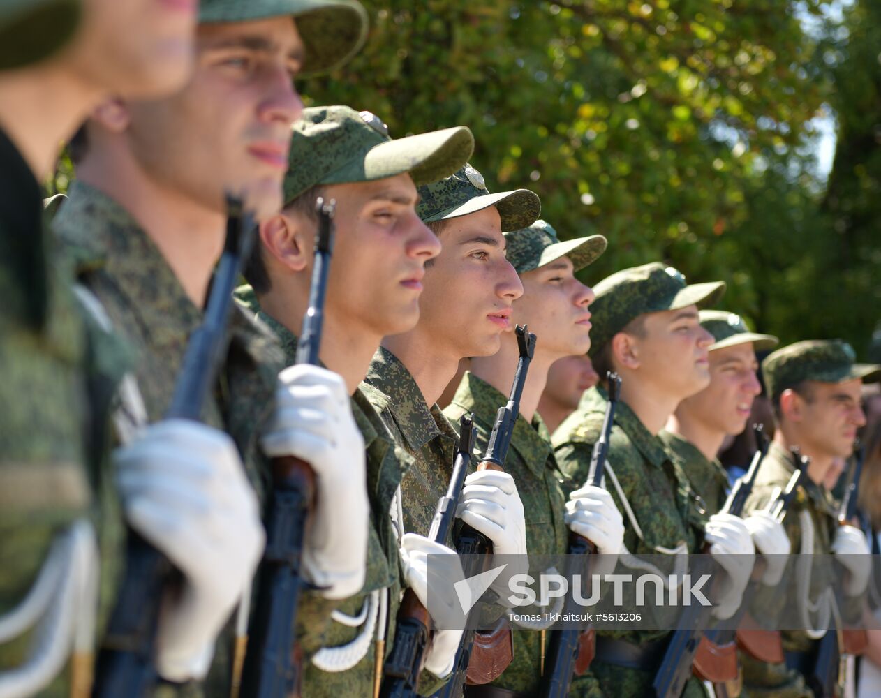 Abkhaz students of Russian military schools take oath