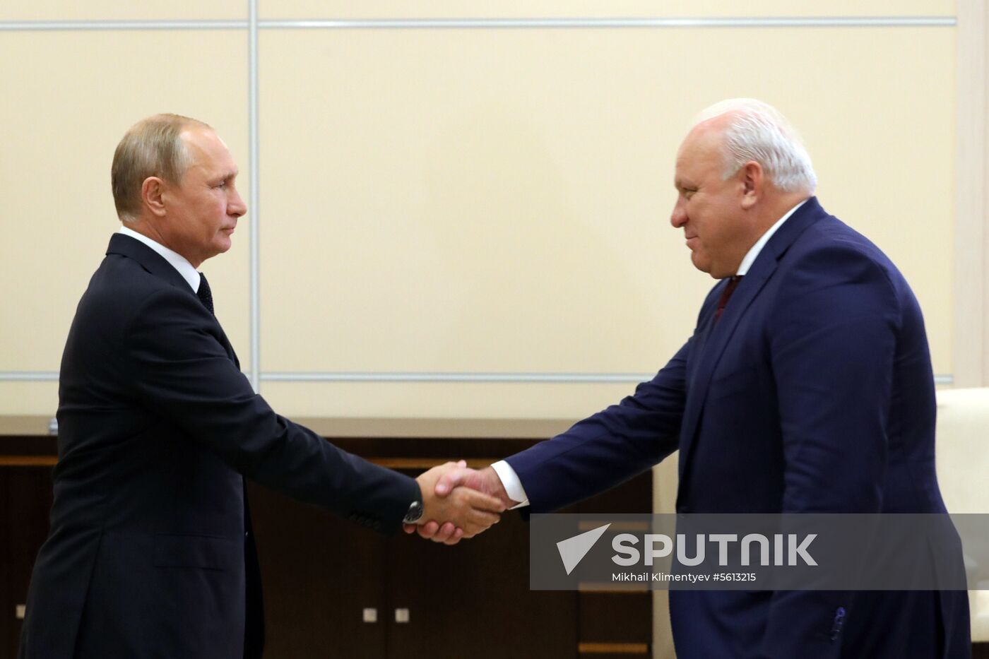 President Putin meets with head of Republic of Khakassia Viktor Zimin