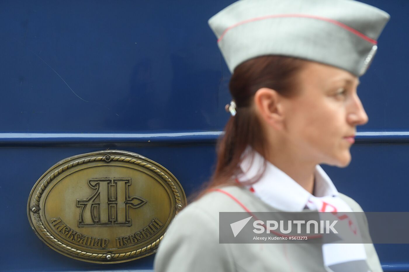 Imperial Russia tourist train departs