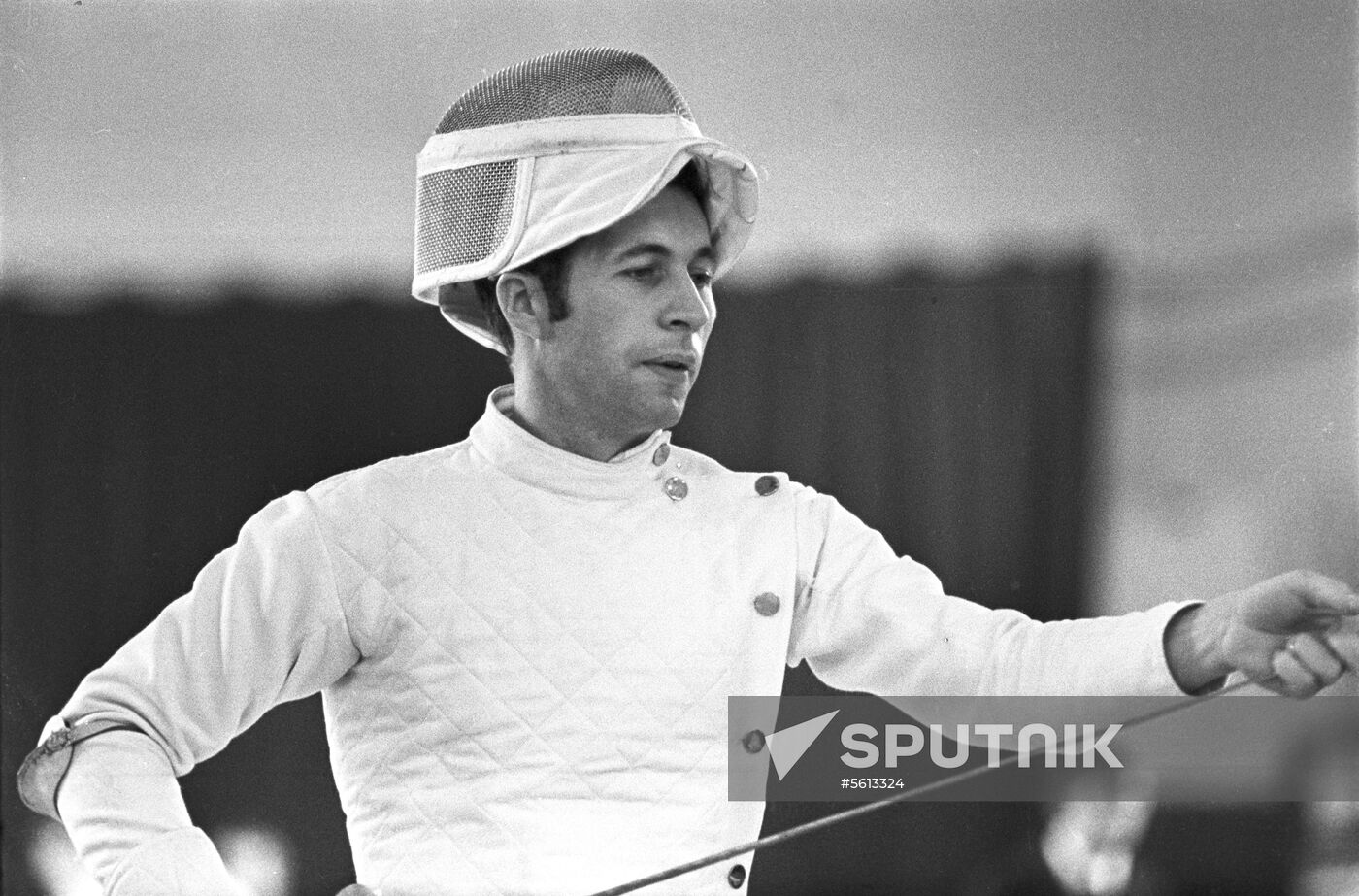 Soviet saber fencer Vladimir Nazlymov