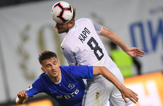 Football. Russian Premiere League. Dynamo vs. Ufa