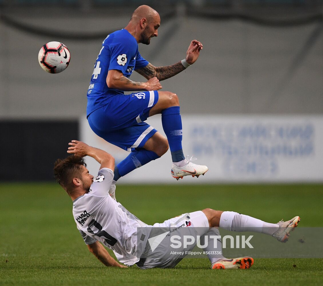 Football. Russian Premiere League. Dynamo vs. Ufa