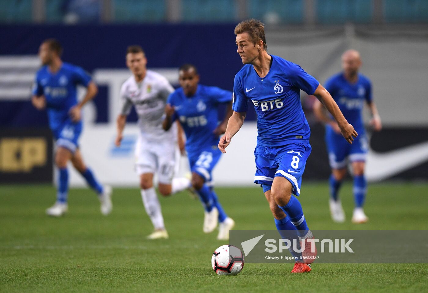 Football. Russian Premiere League. Dynamo vs. Ufa