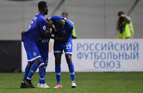 Football. Russian Premiere League. Dynamo vs. Ufa