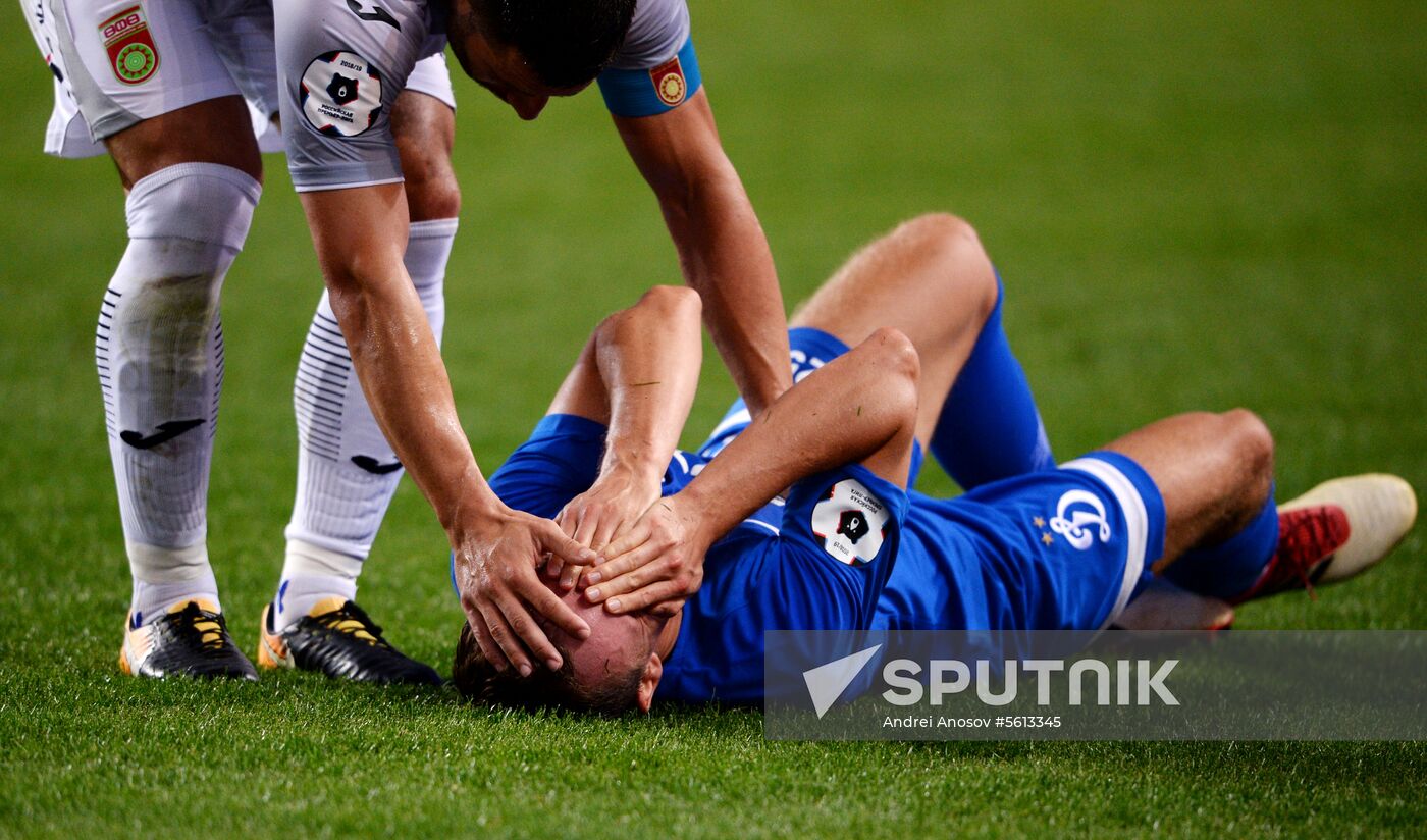 Football. Russian Premiere League. Dynamo vs. Ufa