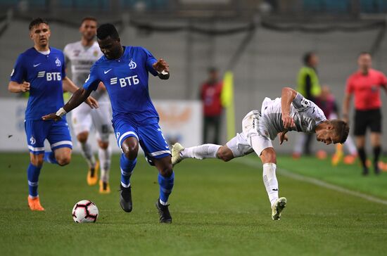 Football. Russian Premiere League. Dynamo vs. Ufa
