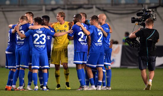 Football. Russian Premiere League. Dynamo vs. Ufa