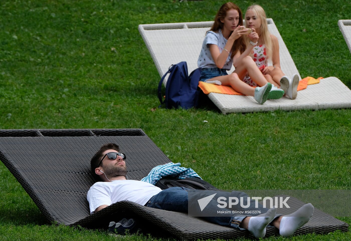 Summertime fun in Moscow