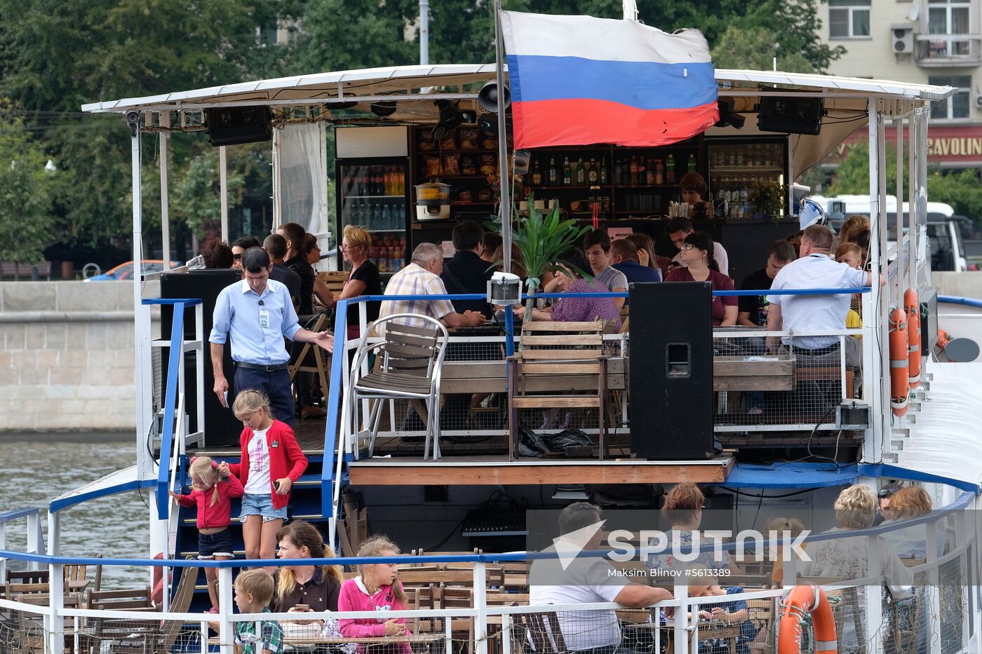 Summertime fun in Moscow