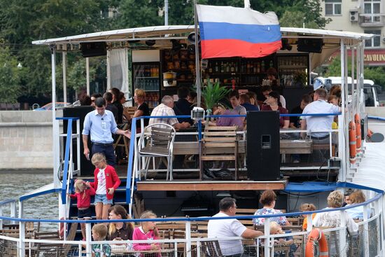 Summertime fun in Moscow