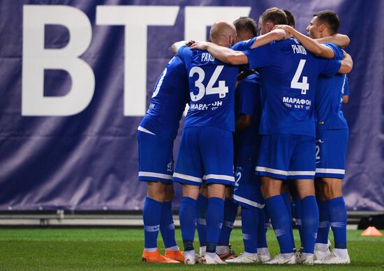 Football. Russian Premiere League. Dynamo vs. Ufa