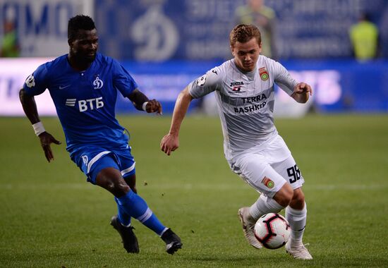 Football. Russian Premiere League. Dynamo vs. Ufa