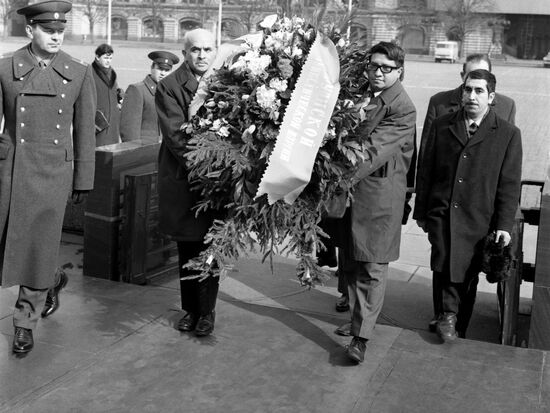 Peruvian Communist Party on visit to USSR