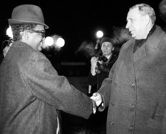 Delegation of Supreme Revolutionary Council of Somalia visits USSR