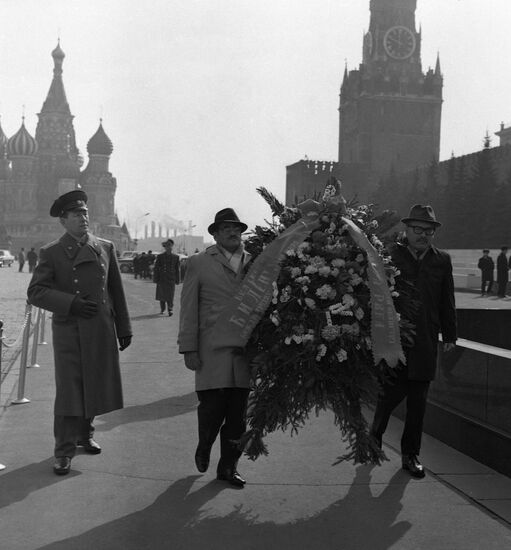Communist Party of Costa Rica on visit to USSR