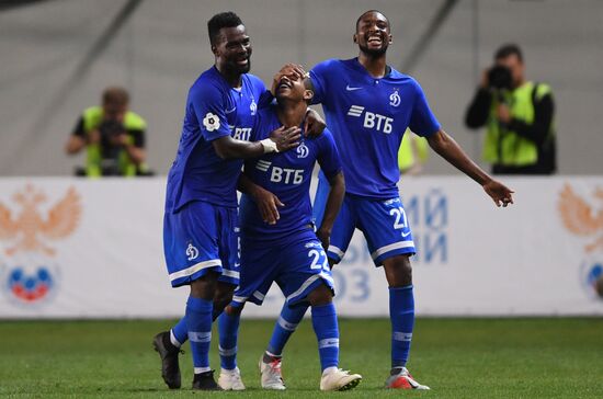 Football. Russian Premiere League. Dynamo vs. Ufa