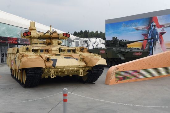 Army 2018 International Military and Technical Forum. Day one