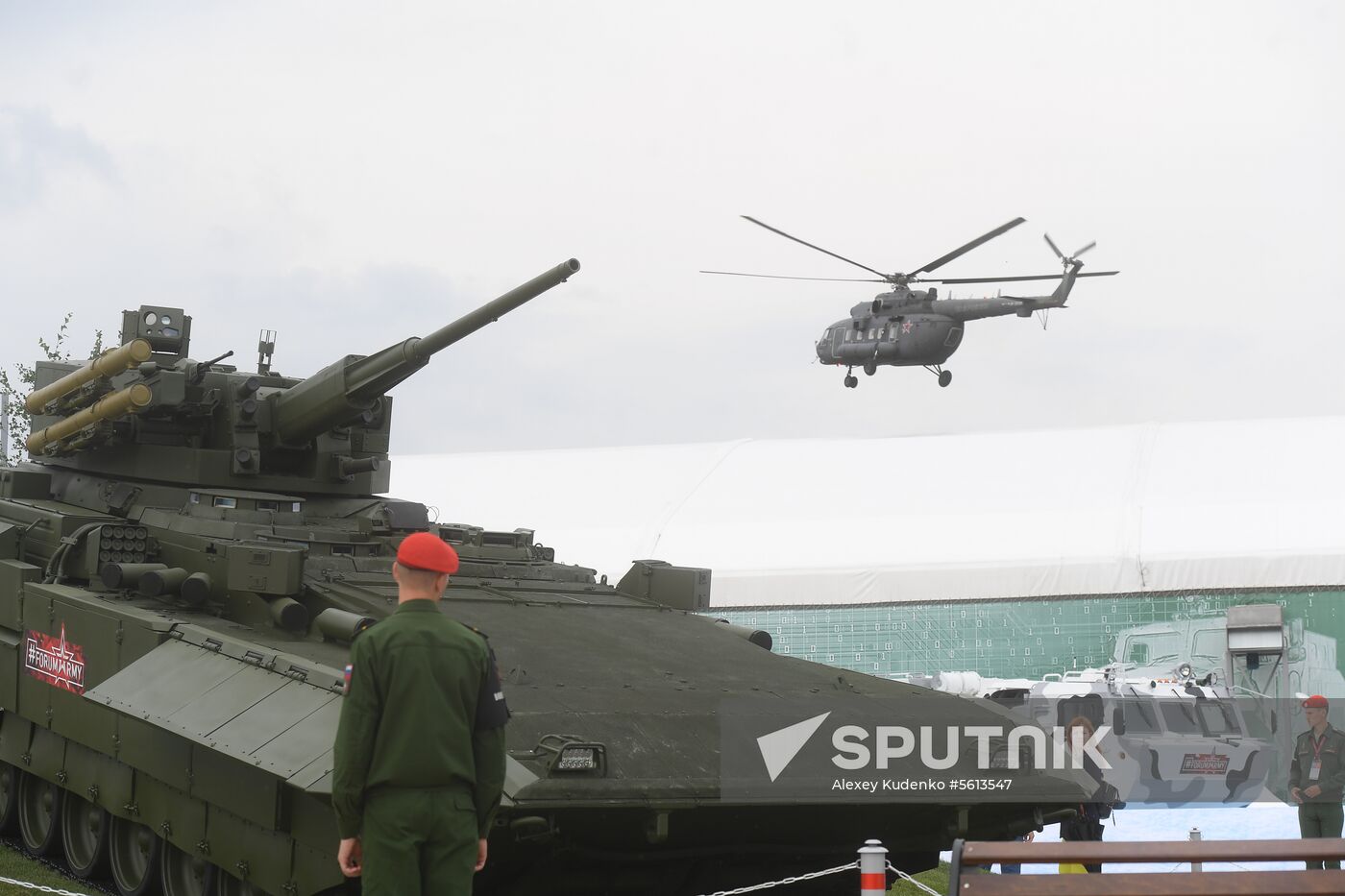 Army 2018 International Military and Technical Forum. Day one