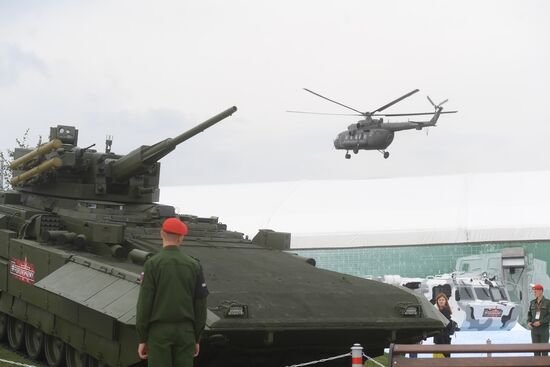 Army 2018 International Military and Technical Forum. Day one