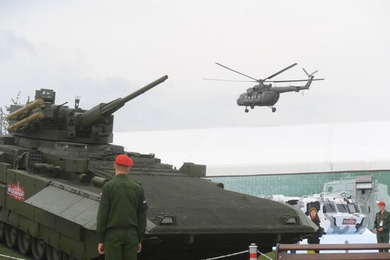Army 2018 International Military and Technical Forum. Day one