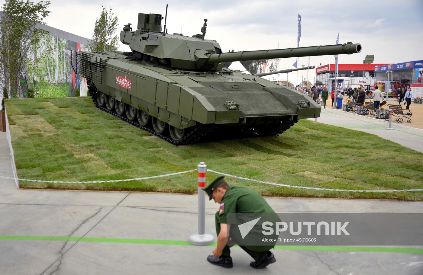 Army 2018 International Military and Technical Forum. Day one