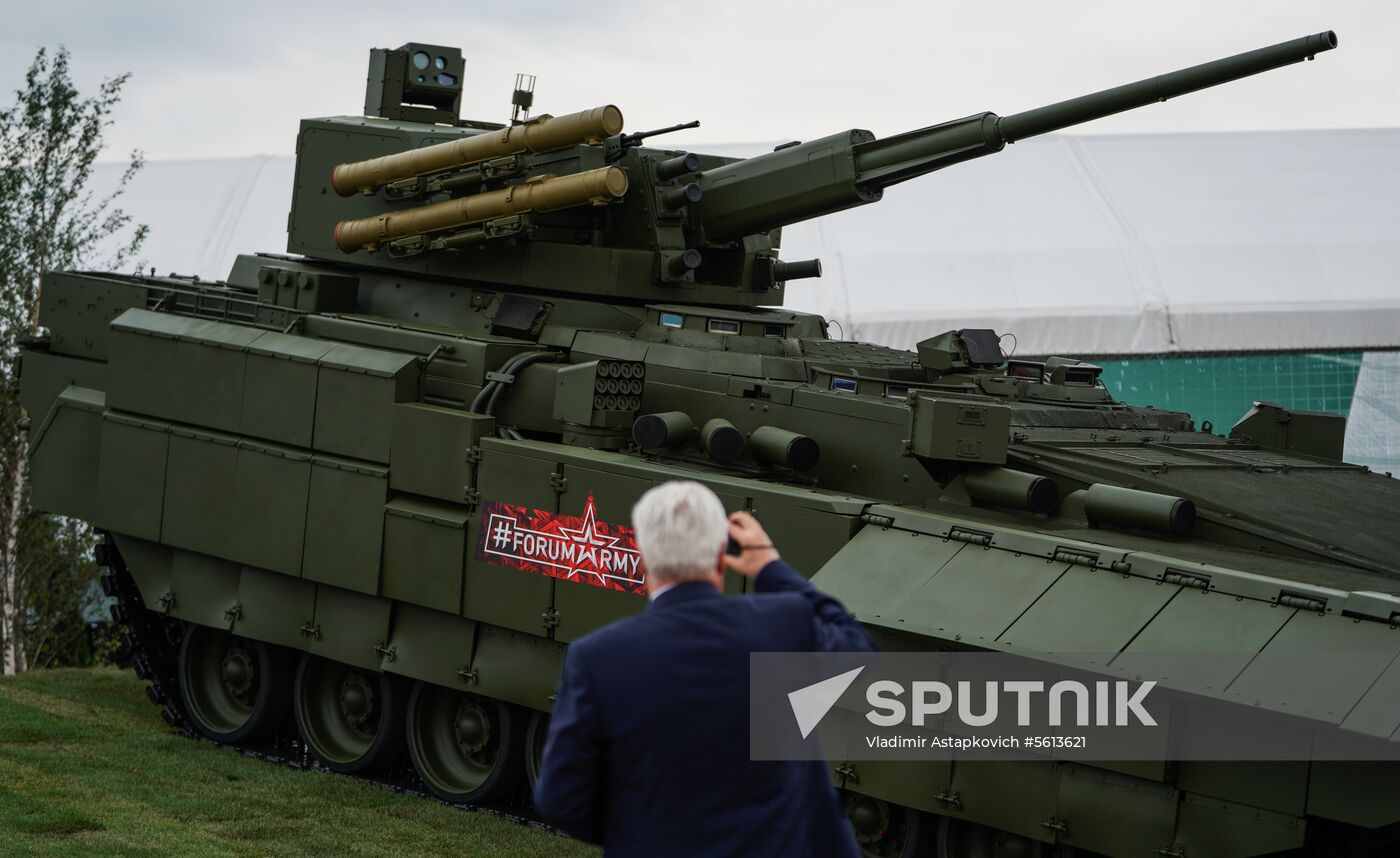 Army 2018 International Military and Technical Forum. Day one