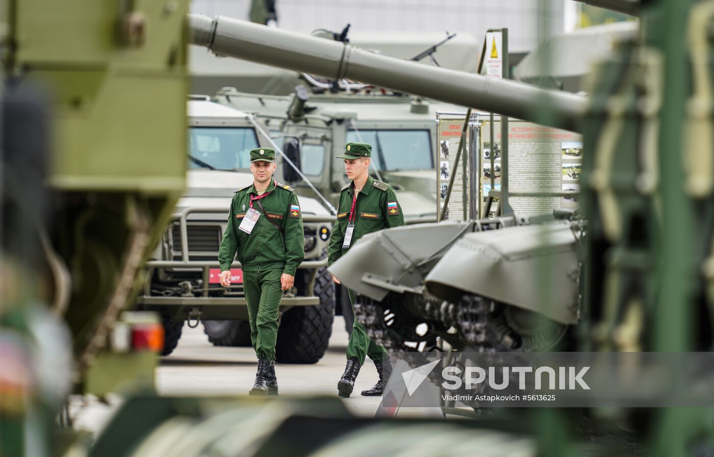 Army 2018 International Military and Technical Forum. Day one