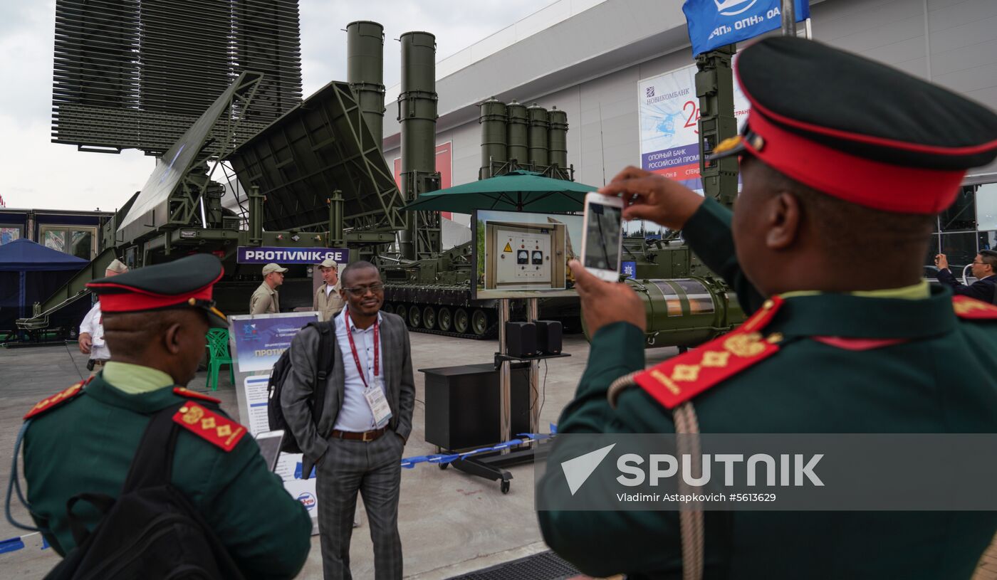 Army 2018 International Military and Technical Forum. Day one
