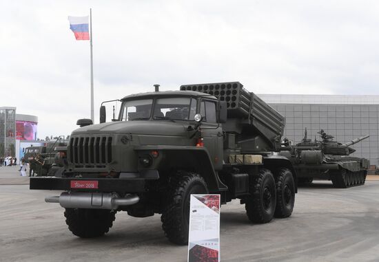 Army 2018 International Military and Technical Forum. Day one