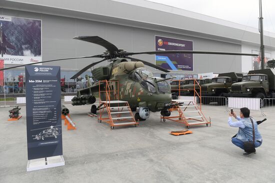 Army 2018 International Military and Technical Forum. Day one