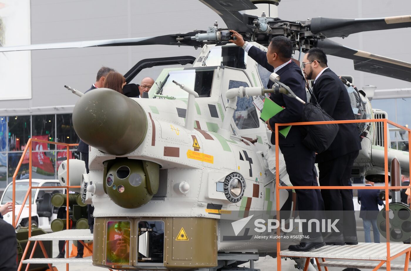 Army 2018 International Military and Technical Forum. Day one