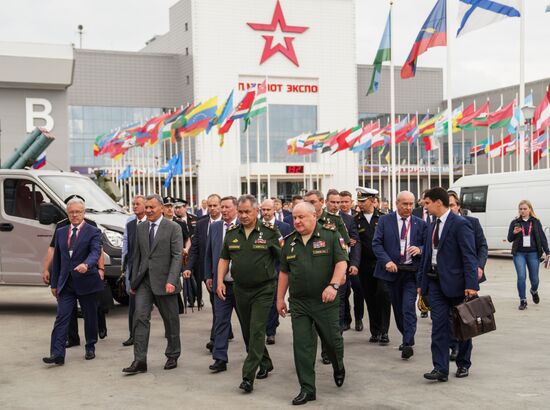 Army 2018 International Military and Technical Forum. Day one