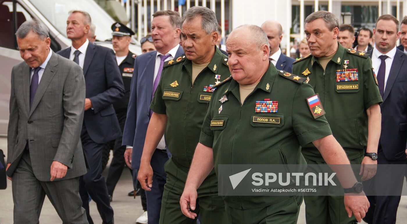 Army 2018 International Military and Technical Forum. Day one