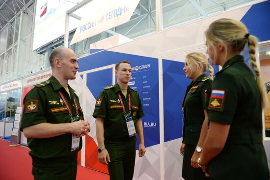 Army 2018 International Military and Technical Forum. Day one