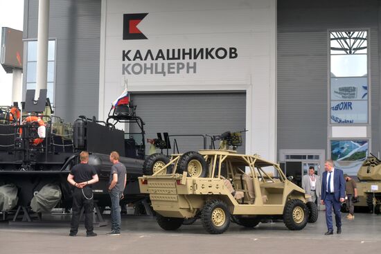 Army 2018 International Military and Technical Forum. Day one