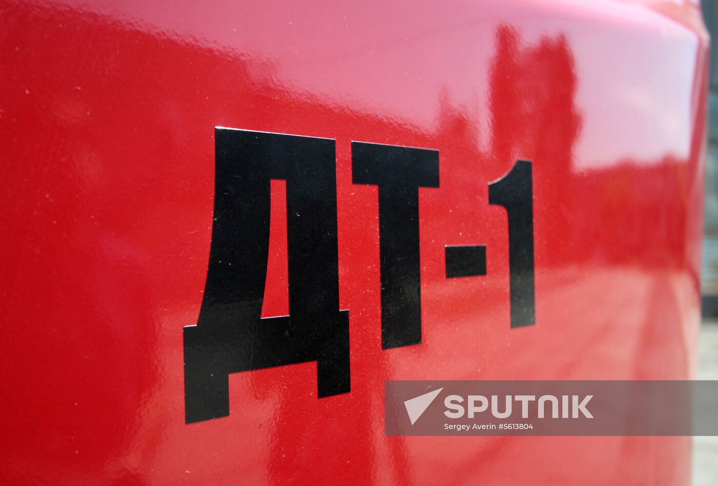First tram manufactured in Donetsk People's Republic presented in Donetsk