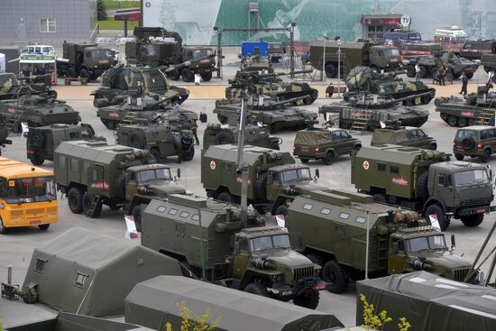 Army 2018 International Military and Technical Forum. Day one