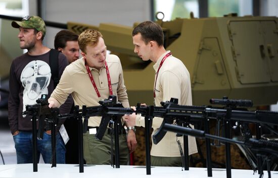 Army 2018 International Military and Technical Forum. Day one