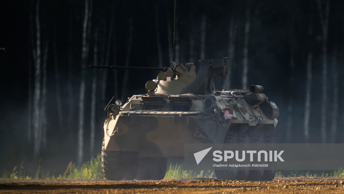 Army 2018 International Military and Technical Forum. Day one