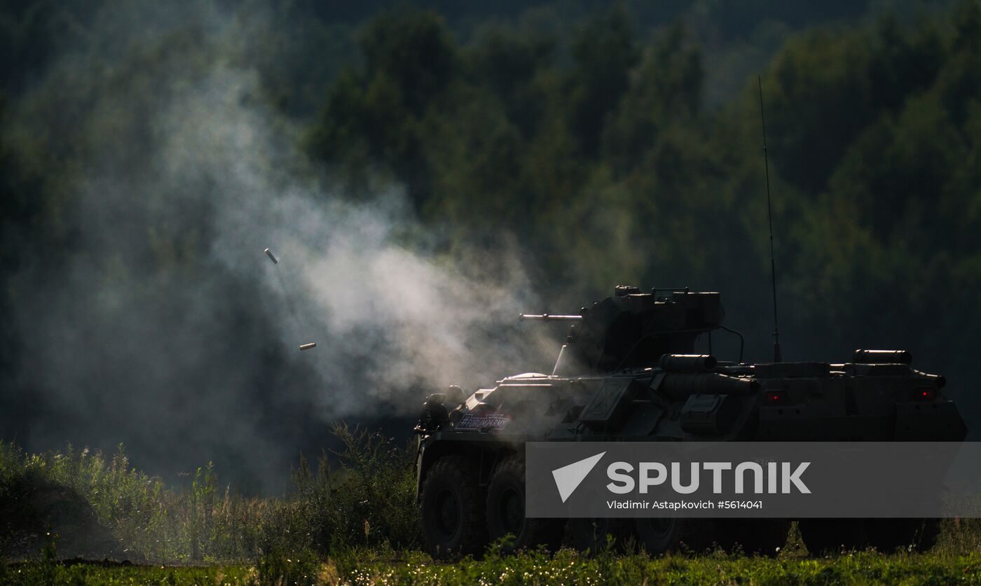 Army 2018 International Military and Technical Forum. Day one