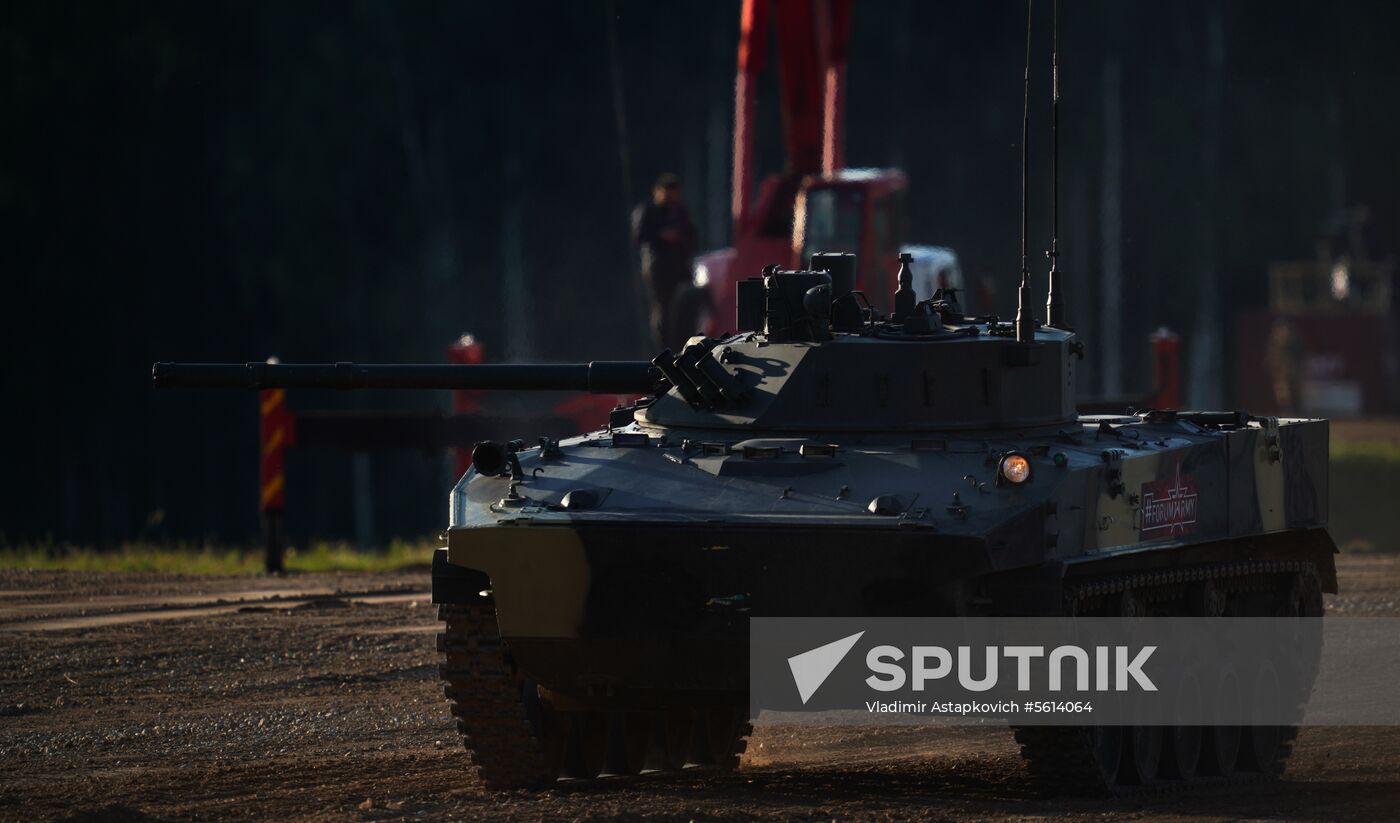 Army 2018 International Military and Technical Forum. Day one