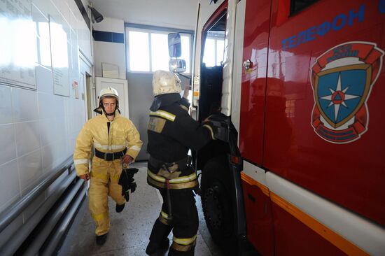 Emergency control center in Tambov